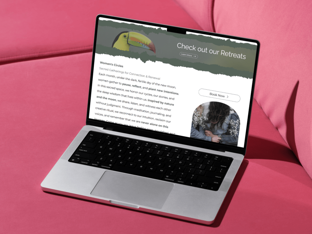 Active site redesign for a client